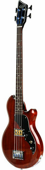 4-strenget basguitar Supro Huntington 1 Bass Guitar with Piezo Natural Mahogany - 4