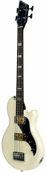 E-Bass Supro Huntington 2 Bass Guitar Antique White - 2