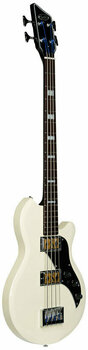 E-Bass Supro Huntington 2 Bass Guitar Antique White - 3