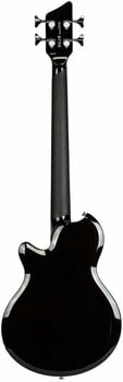 Basse électrique Supro Huntington 3 Bass Guitar with Piezo Tobacco Sunburst Flame - 3