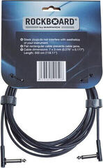 Nástrojový kabel RockBoard Flat 3 m Lomený - Lomený Nástrojový kabel - 1