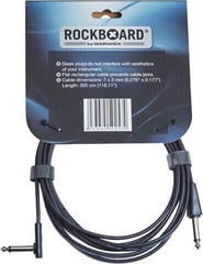 Nástrojový kabel RockBoard Flat 3 m Rovný - Lomený Nástrojový kabel - 1