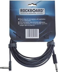 Nástrojový kabel RockBoard Flat 6 m Rovný - Lomený Nástrojový kabel - 1