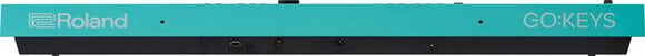 Keyboard with Touch Response Roland GO:KEYS 3 Turquoise - 3