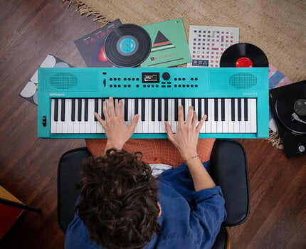 Keyboard met aanslaggevoeligheid Roland GO:KEYS 3 Turquoise - 8