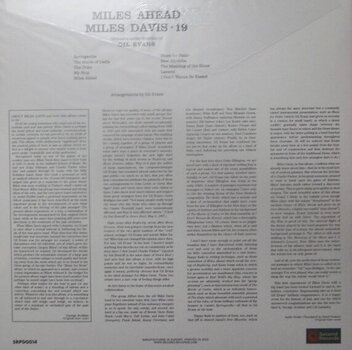 Vinyl Record Miles Davis - Miles Ahead (Reissue) (LP) - 2