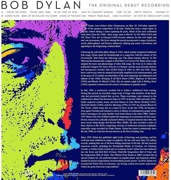 LP deska Bob Dylan - Bob Dylan (The Originals Debut Record) (Limited Edition) (Marbled Coloured) (LP) - 3