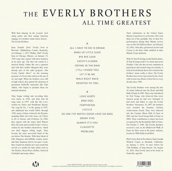 Vinyl Record Everly Brothers - All Time Greatest (Limited Edition) (Numbered) (Red Marbled Coloured) (LP) - 3