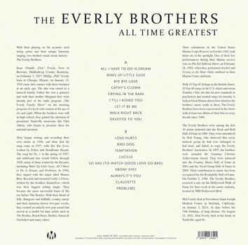 Disco in vinile Everly Brothers - All Time Greatest (Limited Edition) (Numbered) (Red Marbled Coloured) (LP) - 3