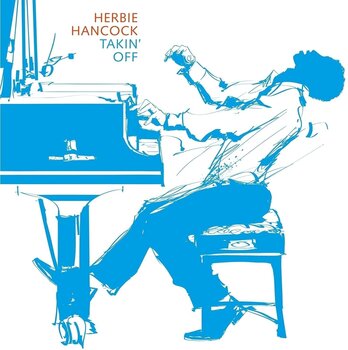 LP Herbie Hancock - Takin' Off (Limited Edition) (Numbered) (Blue Marbled Coloured) (LP) - 2