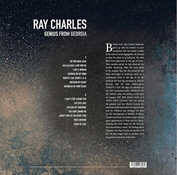 Schallplatte Ray Charles - Genius From Georgia (Limited Edition) (Reissue) (Blue Marbled Coloured) (LP) - 4
