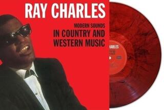 Schallplatte Ray Charles - Modern Sounds In Country And Western Music (Reissue) (Red Marbled Coloured) (LP) - 1