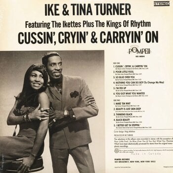 LP deska Tina Turner - Cussin', Cryin' & Carryin' On (Limited Edition) (Reissue) (Coloured) (LP) - 2