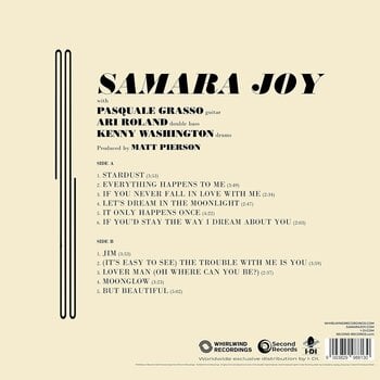 Δίσκος LP Samara Joy - Samara Joy (Limited Edition) (2023 Grammy Tour Edition) (Orange Marbled Coloured) (LP) - 3