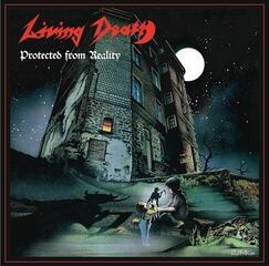 Disc de vinil Living Death - Protected From Reality (Limited Edition) (Reissue) (Neon Yellow Black Marbled Coloured) (LP) - 1