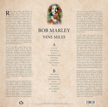 Vinyl Record Bob Marley - Nine Miles (Limited Edition) (Numbered) (Yellow Coloured) (LP) - 3