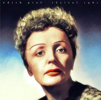 LP deska Edith Piaf - Récital 1961 (Limited Edition) (Numbered) (Reissue) (Blue Marbled Coloured) (LP) - 2
