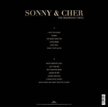 Disco de vinilo Sonny & Cher - The Ingenious Times (Limited Edition) (Gold Marbled Coloured) (LP) Disco de vinilo - 4