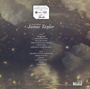 Disque vinyle James Taylor - My Old Friend (Limited Edition) (Numbered) (Marbled Coloured) (LP) - 3