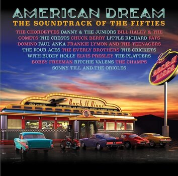 Disco de vinilo Various Artists - American Dream - Soundtrack Of The 50 (Numbered) (Blue Coloured) (LP) - 2