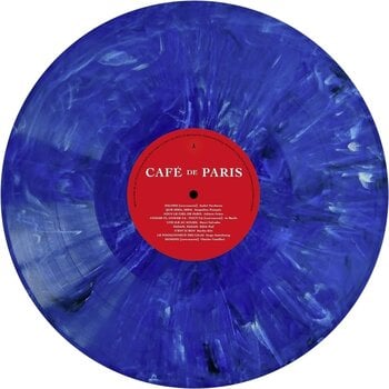 Disque vinyle Various Artists - Café De Paris (Limited Edition) (Numbered) (Blue Marbled Coloured) (LP) - 3