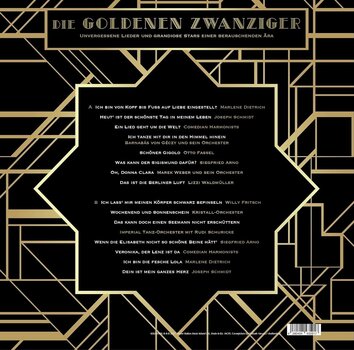 Disque vinyle Various Artists - Die Goldenen Zwanziger (Limited Edition) (Numbered) (Gold Marbled Coloured) (LP) - 3