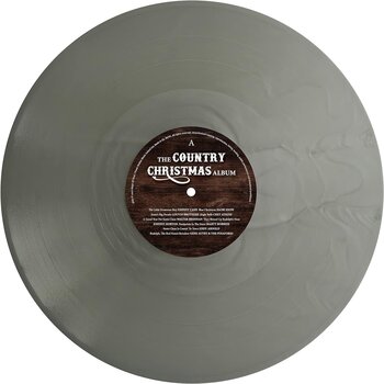 Vinyl Record Various Artists - The Country Christmas Album (Limited Edition) (Numbered) (Silver Coloured) (LP) - 3