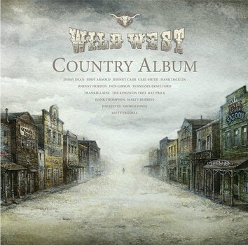 Vinyl Record Various Artists - Wild West Country Album (Limited Edition) (Numbered) (Marbled Coloured) (LP) - 2