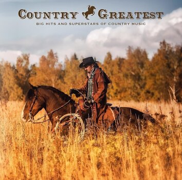 Vinylskiva Various Artists - Country Greatest - Big Hits And Superstars Of Country Music (Limited Edition) (Yellow Marbled) (LP) - 2