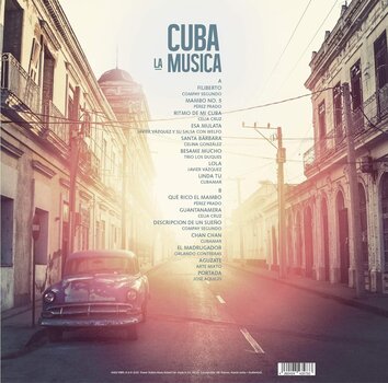Vinyl Record Various Artists - Cuba La Musica (Limited Edition) (Numbered) (Turquoise Marbled Coloured) (LP) - 3