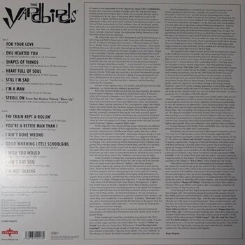 Vinyl Record The Yardbirds - The Best Of The Yardbirds (Translucent Blue Coloured) (LP) - 3
