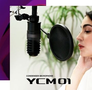 Microfon cu condensator pentru studio Yamaha YCM01 Microfon cu condensator pentru studio - 5