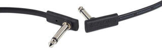 Patch Cable RockBoard Flat Patch Cable Black/Angled - Angled - 2