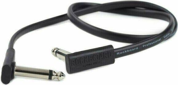 Adapter/Patch Cable RockBoard Flat Patch Cable Black 45 cm Angled - Angled - 4