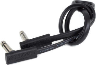 Patchkabel RockBoard Flat Patch Cable Black 80 cm Vinklad-vinklad Patchkabel - 3