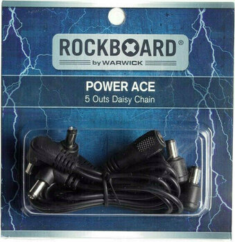 Napájecí kabel RockBoard Power Ace Cable: Daisy chain 5 Plugs - 6