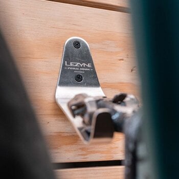 Cykelholder Lezyne Stainless Pedal Hook Silver - 5
