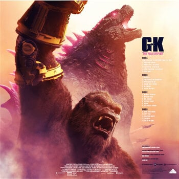 LP Original Soundtrack -Godzilla X Kong: The New Empire (Original Soundtrack) (Gatefold Sleeve) (Insert) (Splatter Coloured) (2 LP) - 3
