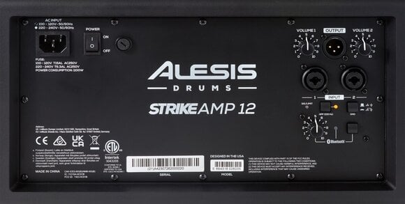 Ozvočenje za elektronske bobne Alesis Strike Amp 12 MK2 - 9