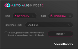 Effect Plug-In Sound Radix Auto-Align Post 2 (Digital product) - 2