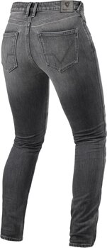 Motorcycle Jeans Rev'it! Jeans Shelby 2 Ladies SK Medium Grey Stone W31/L32 Motorcycle Jeans - 2