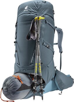 Outdoor Backpack Deuter Aircontact Core 60+10 Graphite/Shale Outdoor Backpack - 7