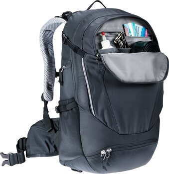 Cycling backpack and accessories Deuter Trans Alpine 22 SL Black Backpack - 8