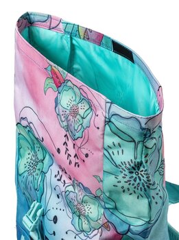 Lifestyle sac à dos / Sac Meatfly Holler Backpack Mint Flowers 28 L Sac à dos - 4