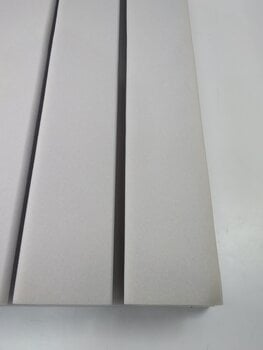 Panneau de mousse absorbant Mega Acoustic PA-PM3-LG-4545 U Light Grey (Déjà utilisé) - 3
