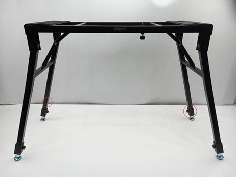 Folding keyboard stand
 Bespeco BP100SN Black (Pre-owned) - 2