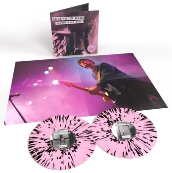 Vinyl Record Johnny Marr - Adrenalin Baby (Pink & Black Splatter) (2 LP) - 2