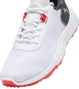 Męskie buty golfowe Puma Fusion Crush Sport Spikeless Golf Shoes White 42 - 2