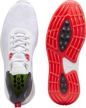 Férfi golfcipők Puma Fusion Crush Sport Spikeless Golf Shoes White 42 - 4