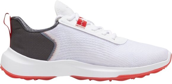 Calçado de golfe para homem Puma Fusion Crush Sport Spikeless Golf Shoes White 42,5 - 8